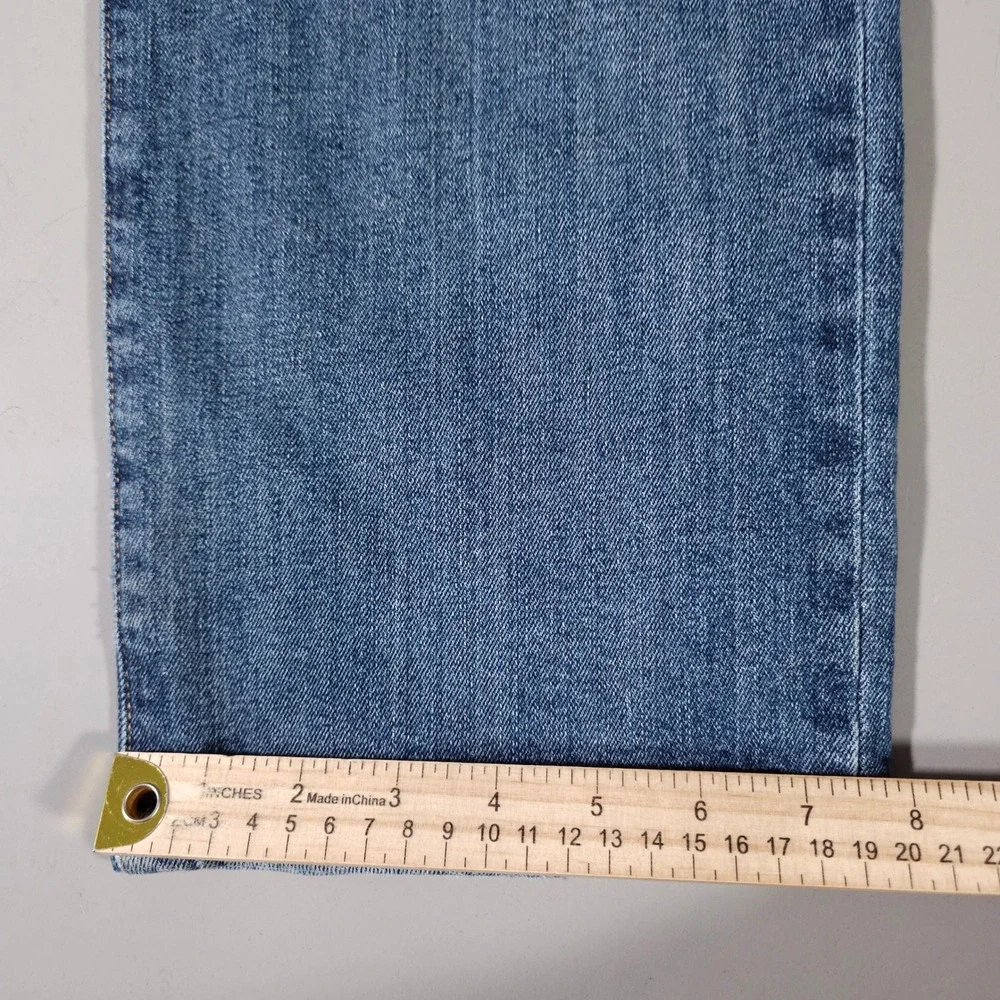 Lucky‎ Brand 363 Vintage Straight Mens 36x30 Blue Tidal Crest Jeans 7MP1970-1